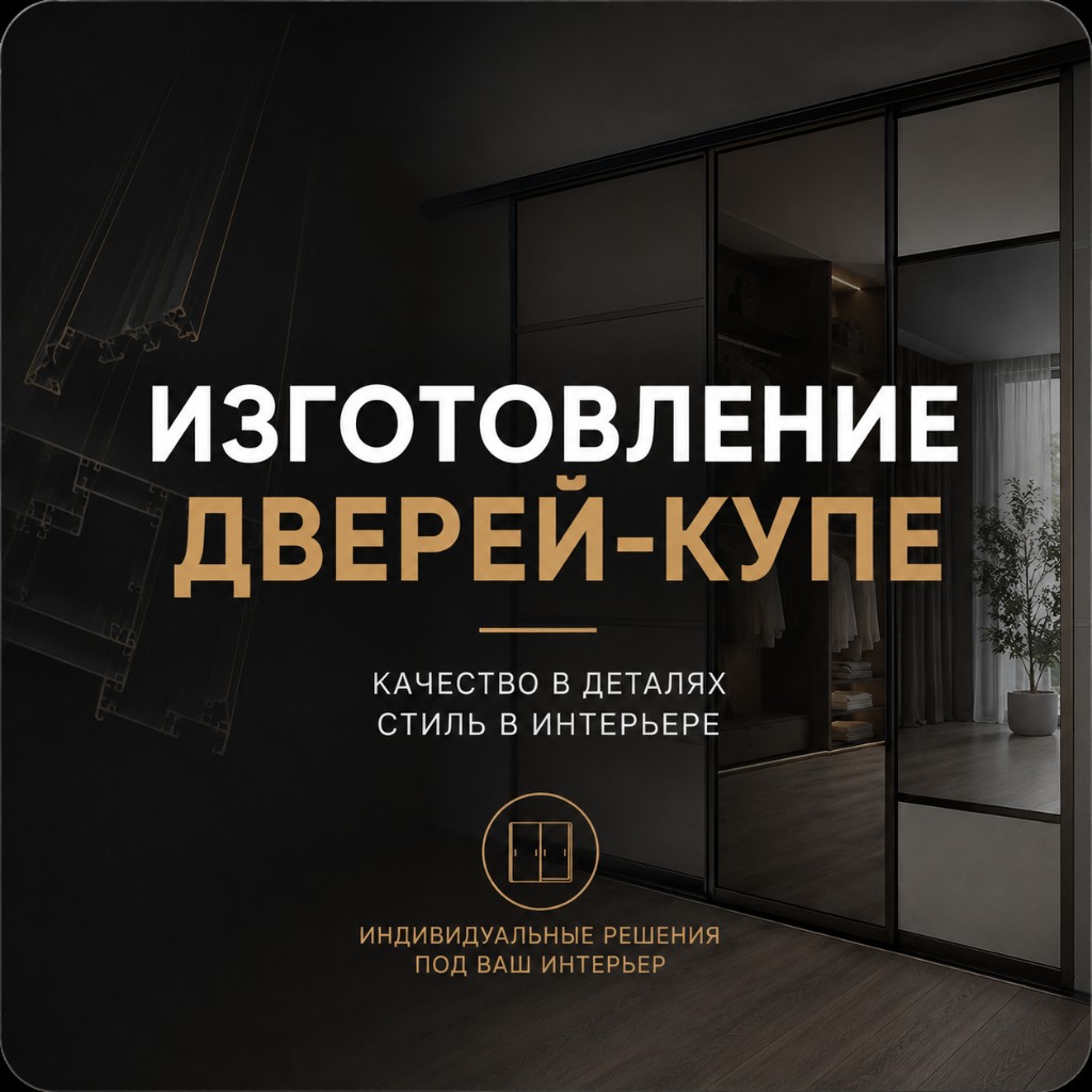 Изготовление дверей-купе